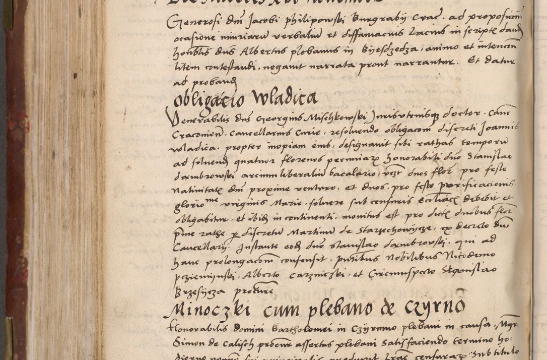 Zdjęcie nr 644 dla obiektu archiwalnego: Volumen I-um actorum coram R. D. Petro Tomicki, episcopo Cracoviensi et Regni Poloniae Vicecancellario, annoru 1524 a mense Aprili, 1525, 1526, 1527, 1528 et 1529 inclusive, quoeum indicem ad finem eiusdem voluminis videre licet.