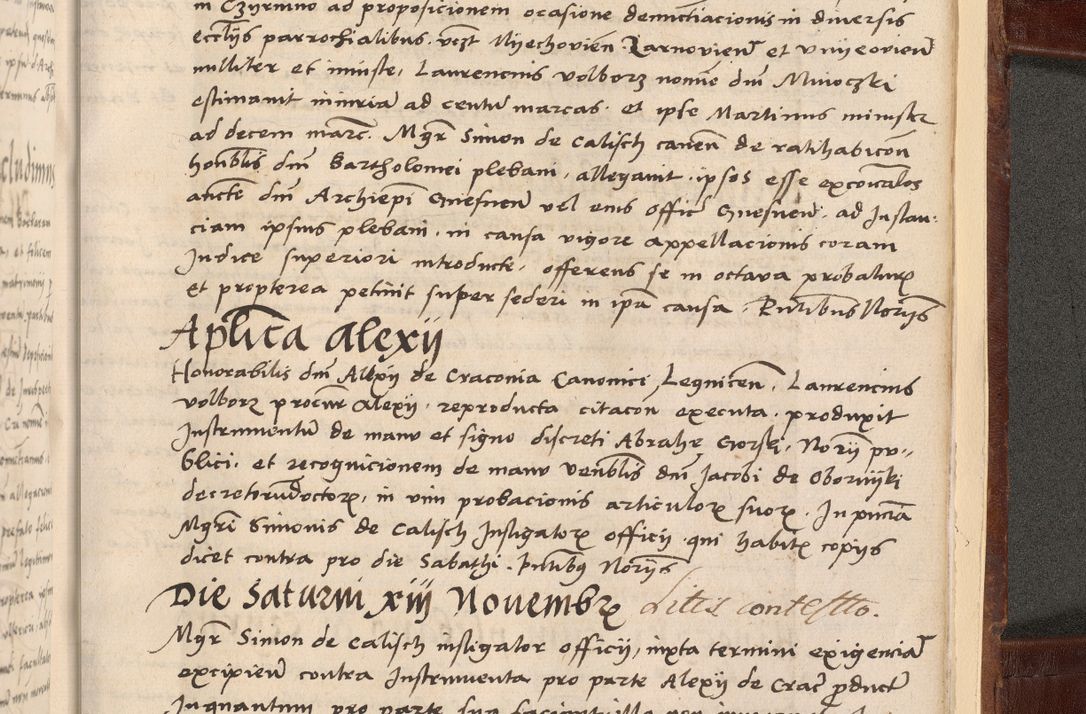 Zdjęcie nr 643 dla obiektu archiwalnego: Volumen I-um actorum coram R. D. Petro Tomicki, episcopo Cracoviensi et Regni Poloniae Vicecancellario, annoru 1524 a mense Aprili, 1525, 1526, 1527, 1528 et 1529 inclusive, quoeum indicem ad finem eiusdem voluminis videre licet.