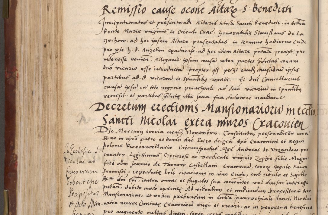Zdjęcie nr 640 dla obiektu archiwalnego: Volumen I-um actorum coram R. D. Petro Tomicki, episcopo Cracoviensi et Regni Poloniae Vicecancellario, annoru 1524 a mense Aprili, 1525, 1526, 1527, 1528 et 1529 inclusive, quoeum indicem ad finem eiusdem voluminis videre licet.