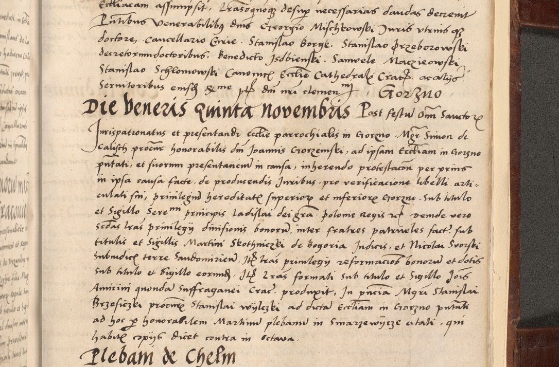 Zdjęcie nr 641 dla obiektu archiwalnego: Volumen I-um actorum coram R. D. Petro Tomicki, episcopo Cracoviensi et Regni Poloniae Vicecancellario, annoru 1524 a mense Aprili, 1525, 1526, 1527, 1528 et 1529 inclusive, quoeum indicem ad finem eiusdem voluminis videre licet.