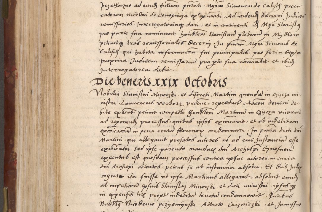 Zdjęcie nr 638 dla obiektu archiwalnego: Volumen I-um actorum coram R. D. Petro Tomicki, episcopo Cracoviensi et Regni Poloniae Vicecancellario, annoru 1524 a mense Aprili, 1525, 1526, 1527, 1528 et 1529 inclusive, quoeum indicem ad finem eiusdem voluminis videre licet.