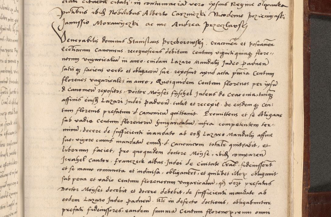 Zdjęcie nr 633 dla obiektu archiwalnego: Volumen I-um actorum coram R. D. Petro Tomicki, episcopo Cracoviensi et Regni Poloniae Vicecancellario, annoru 1524 a mense Aprili, 1525, 1526, 1527, 1528 et 1529 inclusive, quoeum indicem ad finem eiusdem voluminis videre licet.