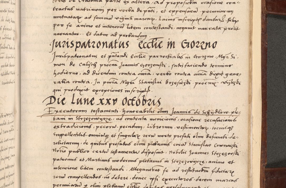 Zdjęcie nr 635 dla obiektu archiwalnego: Volumen I-um actorum coram R. D. Petro Tomicki, episcopo Cracoviensi et Regni Poloniae Vicecancellario, annoru 1524 a mense Aprili, 1525, 1526, 1527, 1528 et 1529 inclusive, quoeum indicem ad finem eiusdem voluminis videre licet.