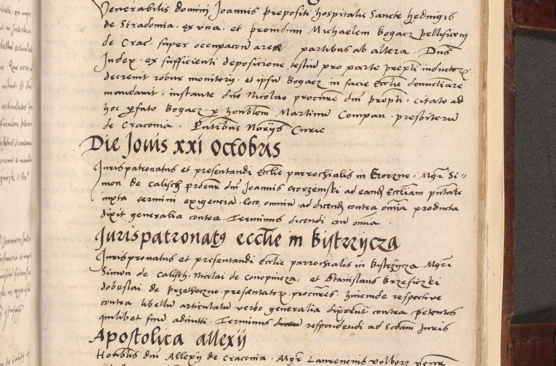Zdjęcie nr 631 dla obiektu archiwalnego: Volumen I-um actorum coram R. D. Petro Tomicki, episcopo Cracoviensi et Regni Poloniae Vicecancellario, annoru 1524 a mense Aprili, 1525, 1526, 1527, 1528 et 1529 inclusive, quoeum indicem ad finem eiusdem voluminis videre licet.