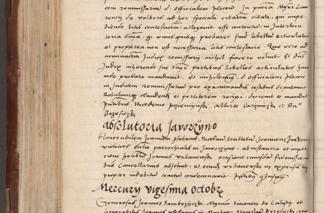Zdjęcie nr 630 dla obiektu archiwalnego: Volumen I-um actorum coram R. D. Petro Tomicki, episcopo Cracoviensi et Regni Poloniae Vicecancellario, annoru 1524 a mense Aprili, 1525, 1526, 1527, 1528 et 1529 inclusive, quoeum indicem ad finem eiusdem voluminis videre licet.