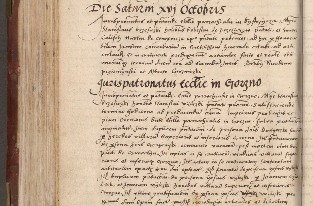 Zdjęcie nr 626 dla obiektu archiwalnego: Volumen I-um actorum coram R. D. Petro Tomicki, episcopo Cracoviensi et Regni Poloniae Vicecancellario, annoru 1524 a mense Aprili, 1525, 1526, 1527, 1528 et 1529 inclusive, quoeum indicem ad finem eiusdem voluminis videre licet.