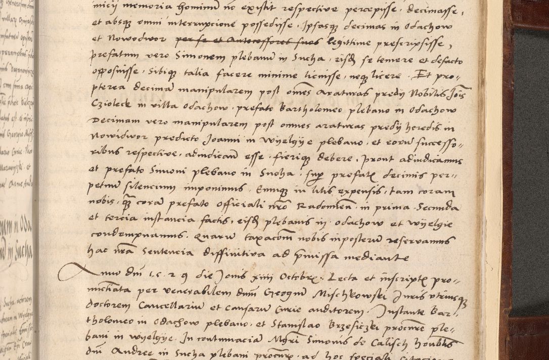 Zdjęcie nr 623 dla obiektu archiwalnego: Volumen I-um actorum coram R. D. Petro Tomicki, episcopo Cracoviensi et Regni Poloniae Vicecancellario, annoru 1524 a mense Aprili, 1525, 1526, 1527, 1528 et 1529 inclusive, quoeum indicem ad finem eiusdem voluminis videre licet.