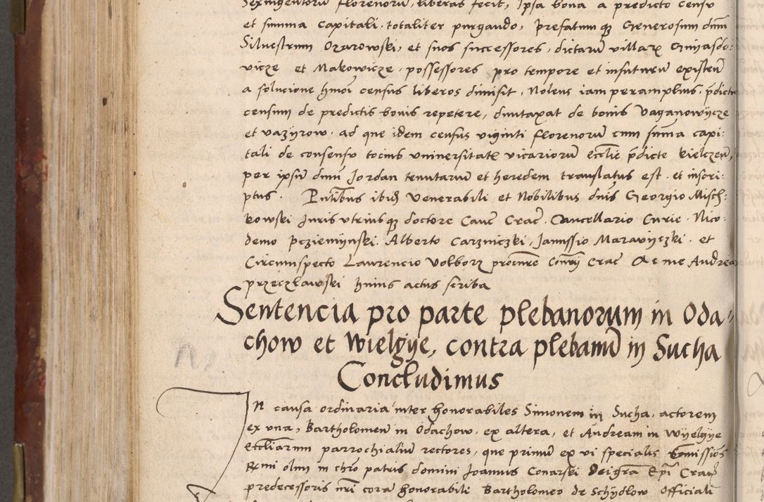 Zdjęcie nr 622 dla obiektu archiwalnego: Volumen I-um actorum coram R. D. Petro Tomicki, episcopo Cracoviensi et Regni Poloniae Vicecancellario, annoru 1524 a mense Aprili, 1525, 1526, 1527, 1528 et 1529 inclusive, quoeum indicem ad finem eiusdem voluminis videre licet.