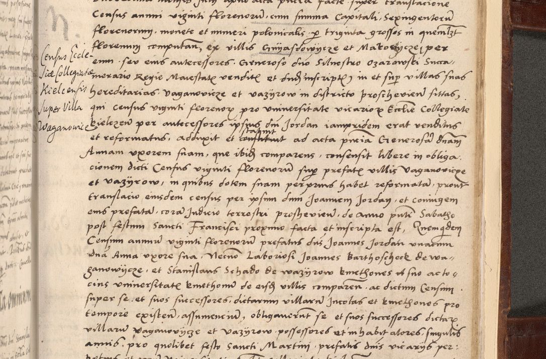 Zdjęcie nr 621 dla obiektu archiwalnego: Volumen I-um actorum coram R. D. Petro Tomicki, episcopo Cracoviensi et Regni Poloniae Vicecancellario, annoru 1524 a mense Aprili, 1525, 1526, 1527, 1528 et 1529 inclusive, quoeum indicem ad finem eiusdem voluminis videre licet.