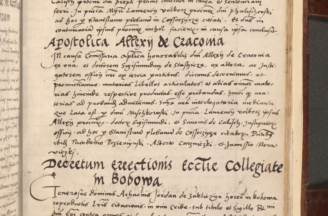 Zdjęcie nr 617 dla obiektu archiwalnego: Volumen I-um actorum coram R. D. Petro Tomicki, episcopo Cracoviensi et Regni Poloniae Vicecancellario, annoru 1524 a mense Aprili, 1525, 1526, 1527, 1528 et 1529 inclusive, quoeum indicem ad finem eiusdem voluminis videre licet.