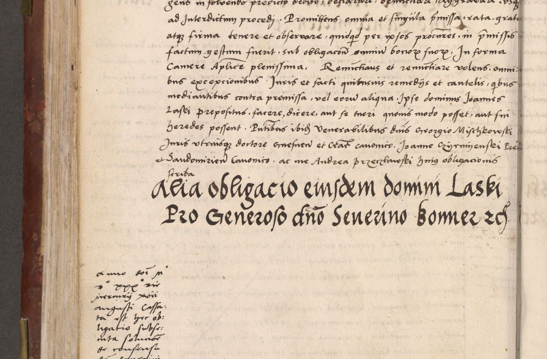 Zdjęcie nr 612 dla obiektu archiwalnego: Volumen I-um actorum coram R. D. Petro Tomicki, episcopo Cracoviensi et Regni Poloniae Vicecancellario, annoru 1524 a mense Aprili, 1525, 1526, 1527, 1528 et 1529 inclusive, quoeum indicem ad finem eiusdem voluminis videre licet.