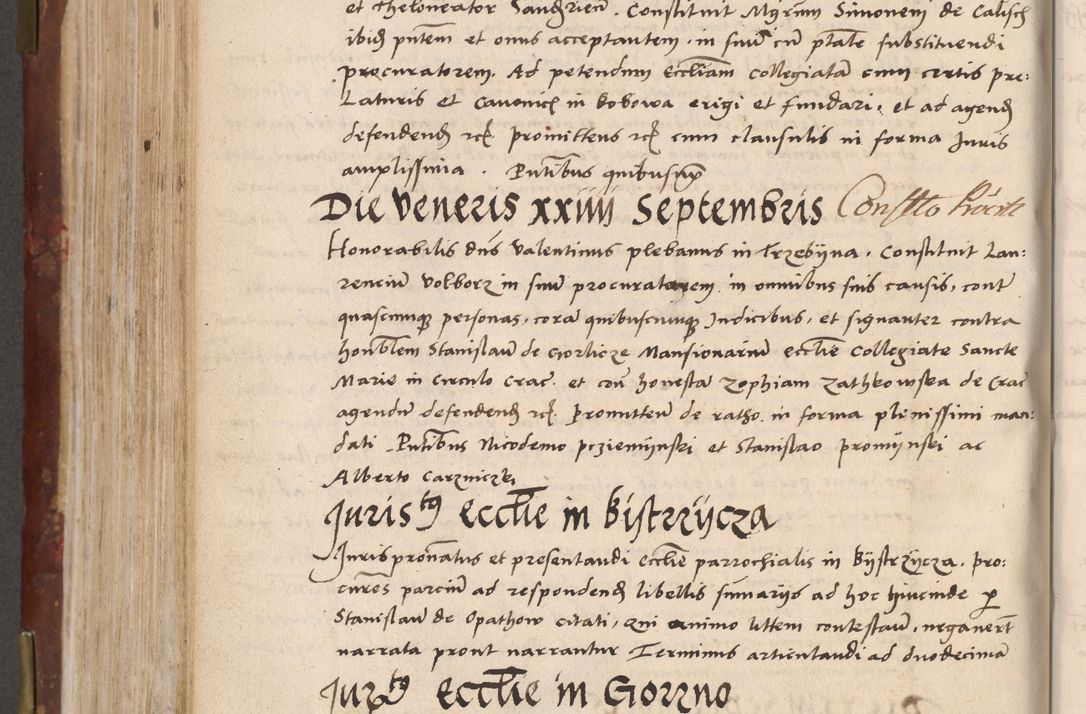Zdjęcie nr 606 dla obiektu archiwalnego: Volumen I-um actorum coram R. D. Petro Tomicki, episcopo Cracoviensi et Regni Poloniae Vicecancellario, annoru 1524 a mense Aprili, 1525, 1526, 1527, 1528 et 1529 inclusive, quoeum indicem ad finem eiusdem voluminis videre licet.