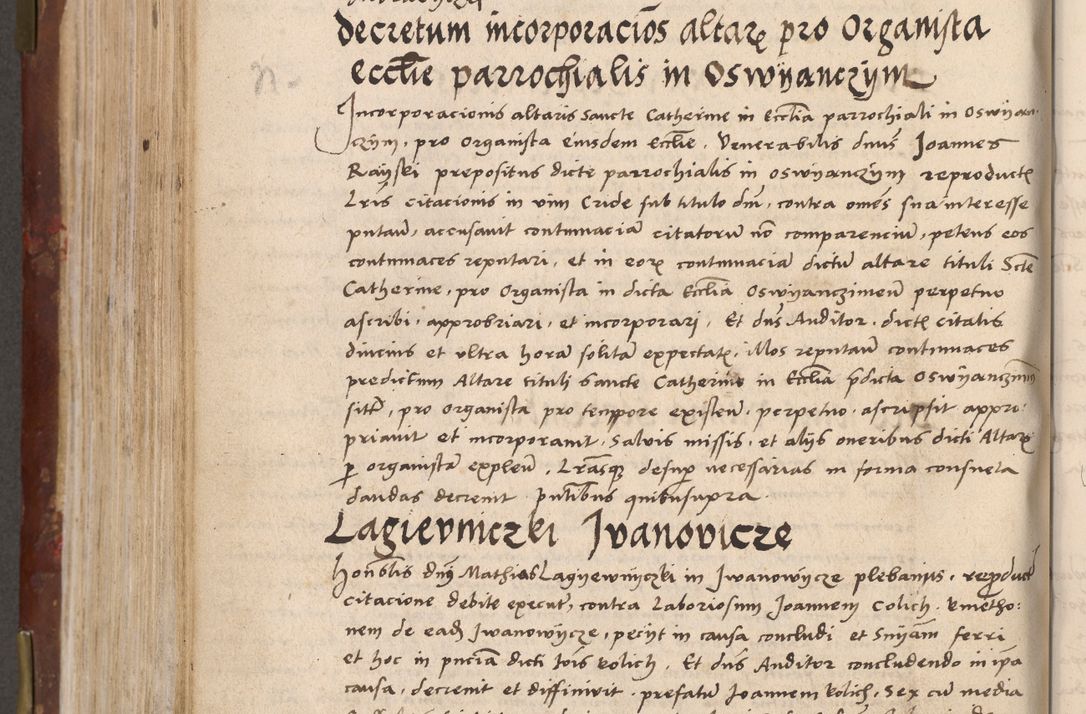 Zdjęcie nr 608 dla obiektu archiwalnego: Volumen I-um actorum coram R. D. Petro Tomicki, episcopo Cracoviensi et Regni Poloniae Vicecancellario, annoru 1524 a mense Aprili, 1525, 1526, 1527, 1528 et 1529 inclusive, quoeum indicem ad finem eiusdem voluminis videre licet.
