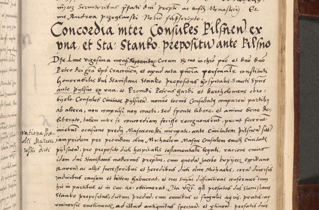 Zdjęcie nr 603 dla obiektu archiwalnego: Volumen I-um actorum coram R. D. Petro Tomicki, episcopo Cracoviensi et Regni Poloniae Vicecancellario, annoru 1524 a mense Aprili, 1525, 1526, 1527, 1528 et 1529 inclusive, quoeum indicem ad finem eiusdem voluminis videre licet.