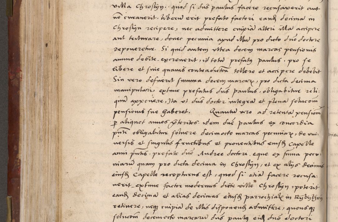 Zdjęcie nr 600 dla obiektu archiwalnego: Volumen I-um actorum coram R. D. Petro Tomicki, episcopo Cracoviensi et Regni Poloniae Vicecancellario, annoru 1524 a mense Aprili, 1525, 1526, 1527, 1528 et 1529 inclusive, quoeum indicem ad finem eiusdem voluminis videre licet.
