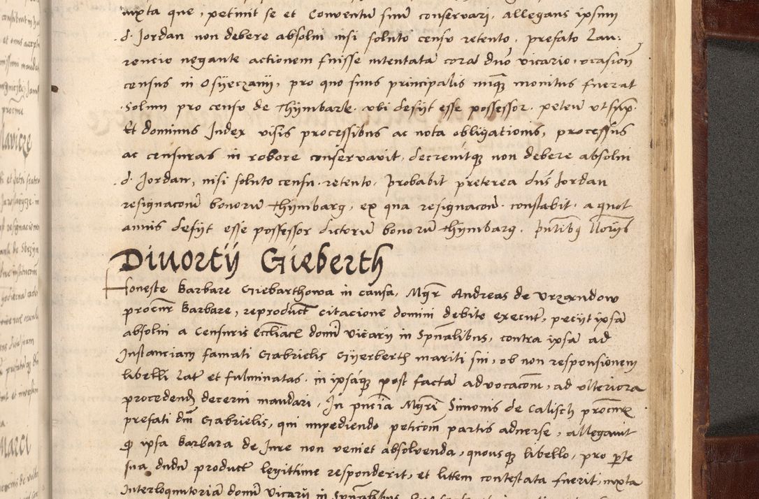 Zdjęcie nr 593 dla obiektu archiwalnego: Volumen I-um actorum coram R. D. Petro Tomicki, episcopo Cracoviensi et Regni Poloniae Vicecancellario, annoru 1524 a mense Aprili, 1525, 1526, 1527, 1528 et 1529 inclusive, quoeum indicem ad finem eiusdem voluminis videre licet.
