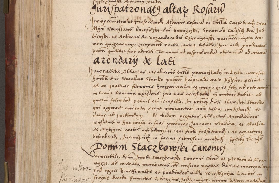 Zdjęcie nr 590 dla obiektu archiwalnego: Volumen I-um actorum coram R. D. Petro Tomicki, episcopo Cracoviensi et Regni Poloniae Vicecancellario, annoru 1524 a mense Aprili, 1525, 1526, 1527, 1528 et 1529 inclusive, quoeum indicem ad finem eiusdem voluminis videre licet.