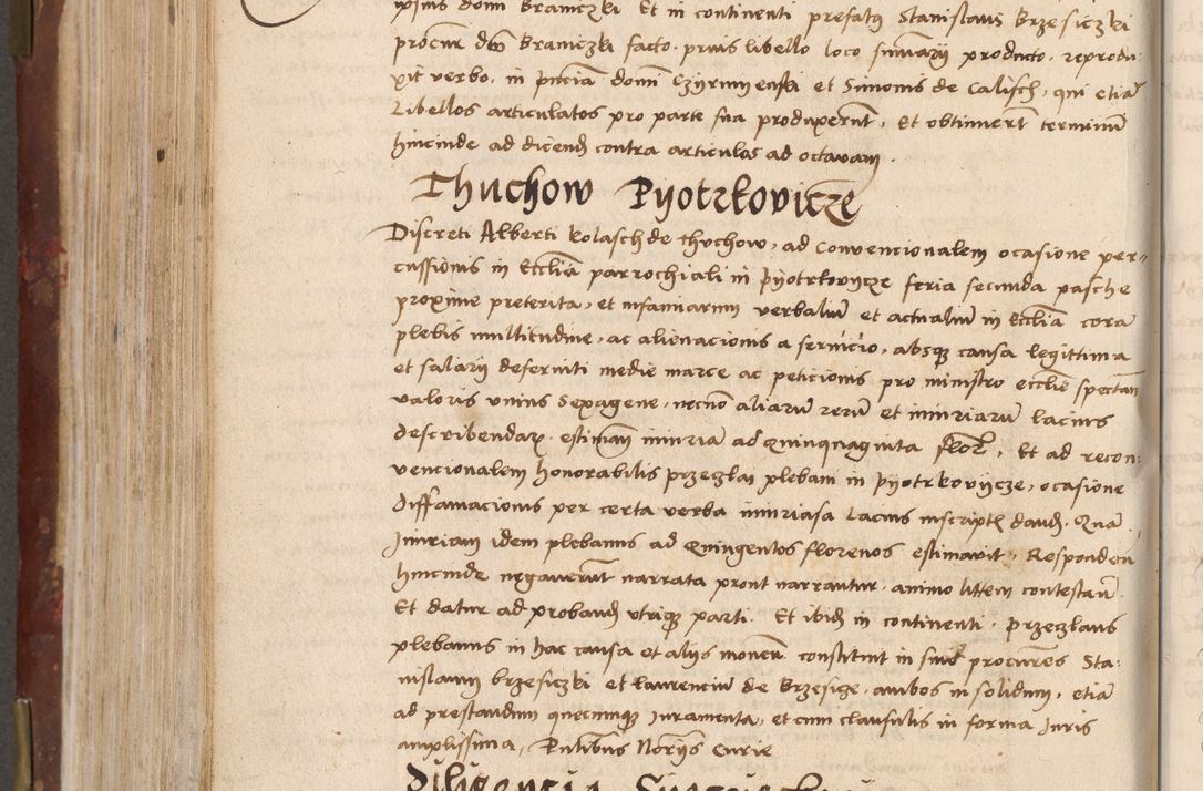 Zdjęcie nr 586 dla obiektu archiwalnego: Volumen I-um actorum coram R. D. Petro Tomicki, episcopo Cracoviensi et Regni Poloniae Vicecancellario, annoru 1524 a mense Aprili, 1525, 1526, 1527, 1528 et 1529 inclusive, quoeum indicem ad finem eiusdem voluminis videre licet.