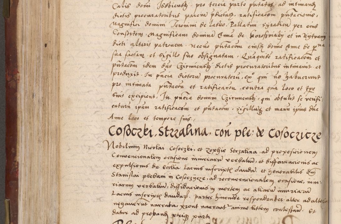 Zdjęcie nr 584 dla obiektu archiwalnego: Volumen I-um actorum coram R. D. Petro Tomicki, episcopo Cracoviensi et Regni Poloniae Vicecancellario, annoru 1524 a mense Aprili, 1525, 1526, 1527, 1528 et 1529 inclusive, quoeum indicem ad finem eiusdem voluminis videre licet.
