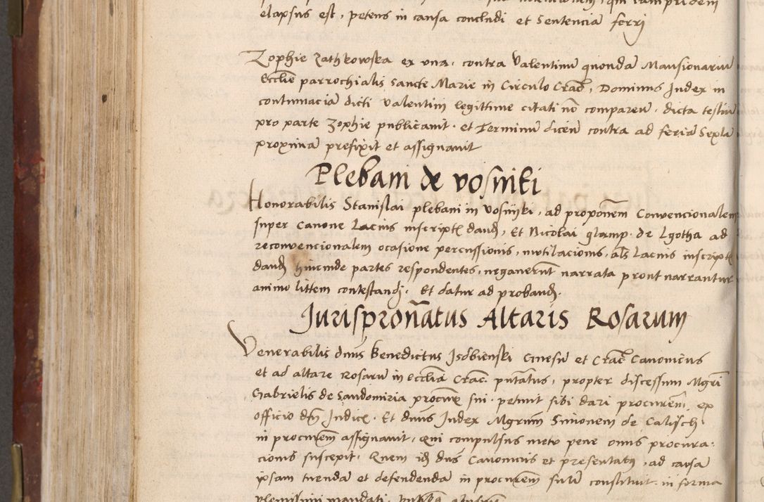 Zdjęcie nr 580 dla obiektu archiwalnego: Volumen I-um actorum coram R. D. Petro Tomicki, episcopo Cracoviensi et Regni Poloniae Vicecancellario, annoru 1524 a mense Aprili, 1525, 1526, 1527, 1528 et 1529 inclusive, quoeum indicem ad finem eiusdem voluminis videre licet.