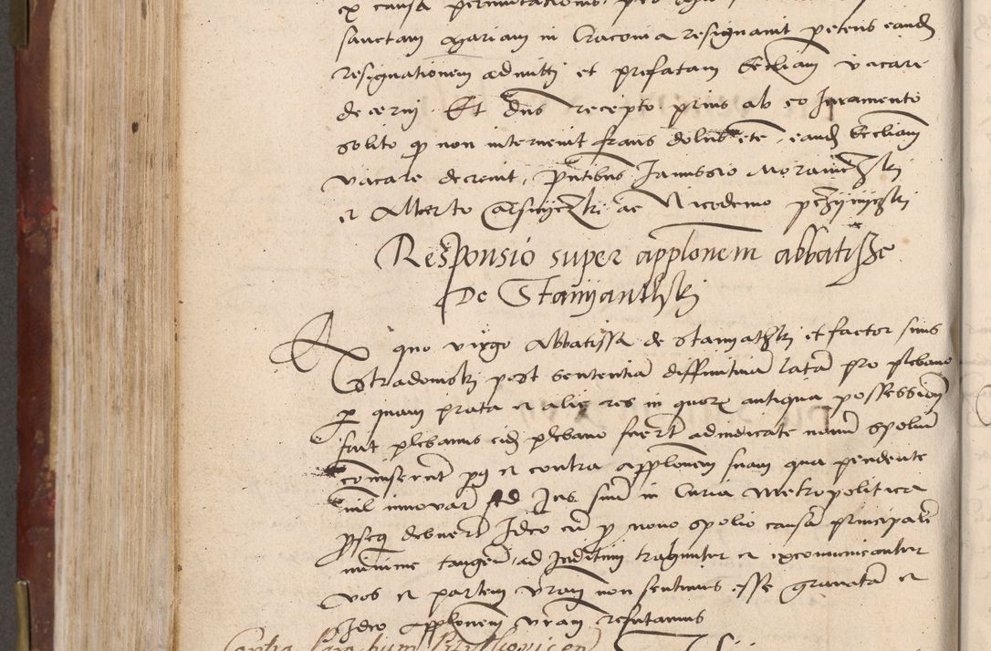 Zdjęcie nr 574 dla obiektu archiwalnego: Volumen I-um actorum coram R. D. Petro Tomicki, episcopo Cracoviensi et Regni Poloniae Vicecancellario, annoru 1524 a mense Aprili, 1525, 1526, 1527, 1528 et 1529 inclusive, quoeum indicem ad finem eiusdem voluminis videre licet.