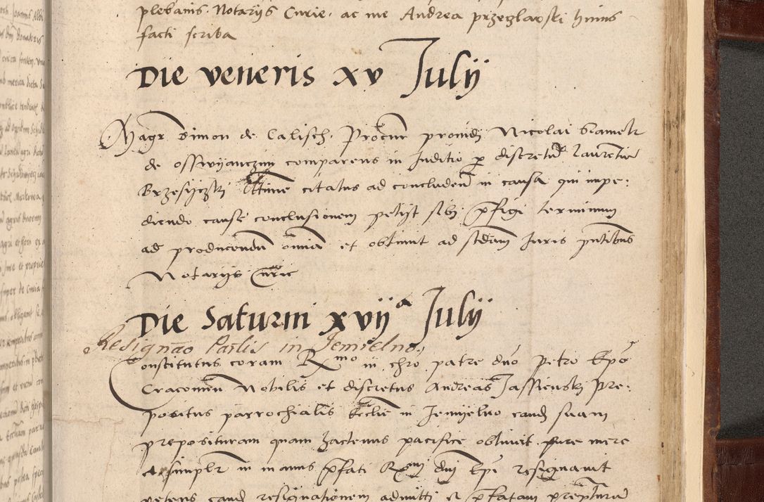 Zdjęcie nr 573 dla obiektu archiwalnego: Volumen I-um actorum coram R. D. Petro Tomicki, episcopo Cracoviensi et Regni Poloniae Vicecancellario, annoru 1524 a mense Aprili, 1525, 1526, 1527, 1528 et 1529 inclusive, quoeum indicem ad finem eiusdem voluminis videre licet.