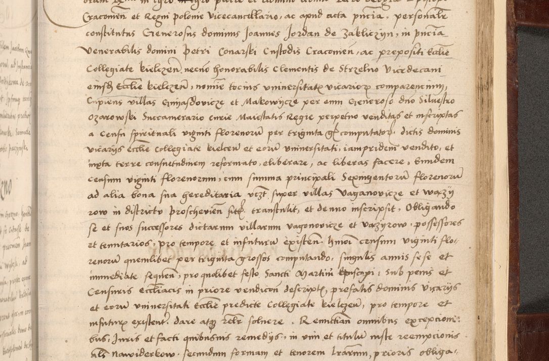 Zdjęcie nr 569 dla obiektu archiwalnego: Volumen I-um actorum coram R. D. Petro Tomicki, episcopo Cracoviensi et Regni Poloniae Vicecancellario, annoru 1524 a mense Aprili, 1525, 1526, 1527, 1528 et 1529 inclusive, quoeum indicem ad finem eiusdem voluminis videre licet.