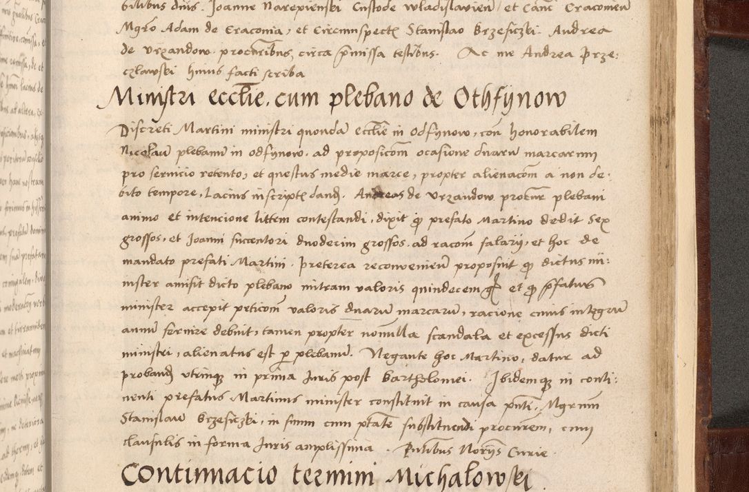 Zdjęcie nr 563 dla obiektu archiwalnego: Volumen I-um actorum coram R. D. Petro Tomicki, episcopo Cracoviensi et Regni Poloniae Vicecancellario, annoru 1524 a mense Aprili, 1525, 1526, 1527, 1528 et 1529 inclusive, quoeum indicem ad finem eiusdem voluminis videre licet.