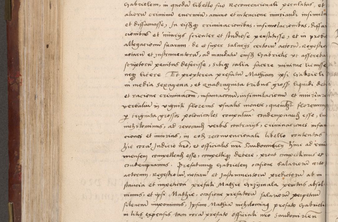 Zdjęcie nr 560 dla obiektu archiwalnego: Volumen I-um actorum coram R. D. Petro Tomicki, episcopo Cracoviensi et Regni Poloniae Vicecancellario, annoru 1524 a mense Aprili, 1525, 1526, 1527, 1528 et 1529 inclusive, quoeum indicem ad finem eiusdem voluminis videre licet.