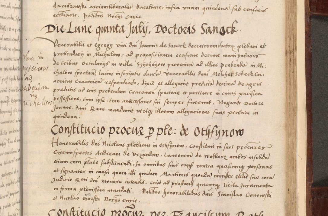 Zdjęcie nr 561 dla obiektu archiwalnego: Volumen I-um actorum coram R. D. Petro Tomicki, episcopo Cracoviensi et Regni Poloniae Vicecancellario, annoru 1524 a mense Aprili, 1525, 1526, 1527, 1528 et 1529 inclusive, quoeum indicem ad finem eiusdem voluminis videre licet.