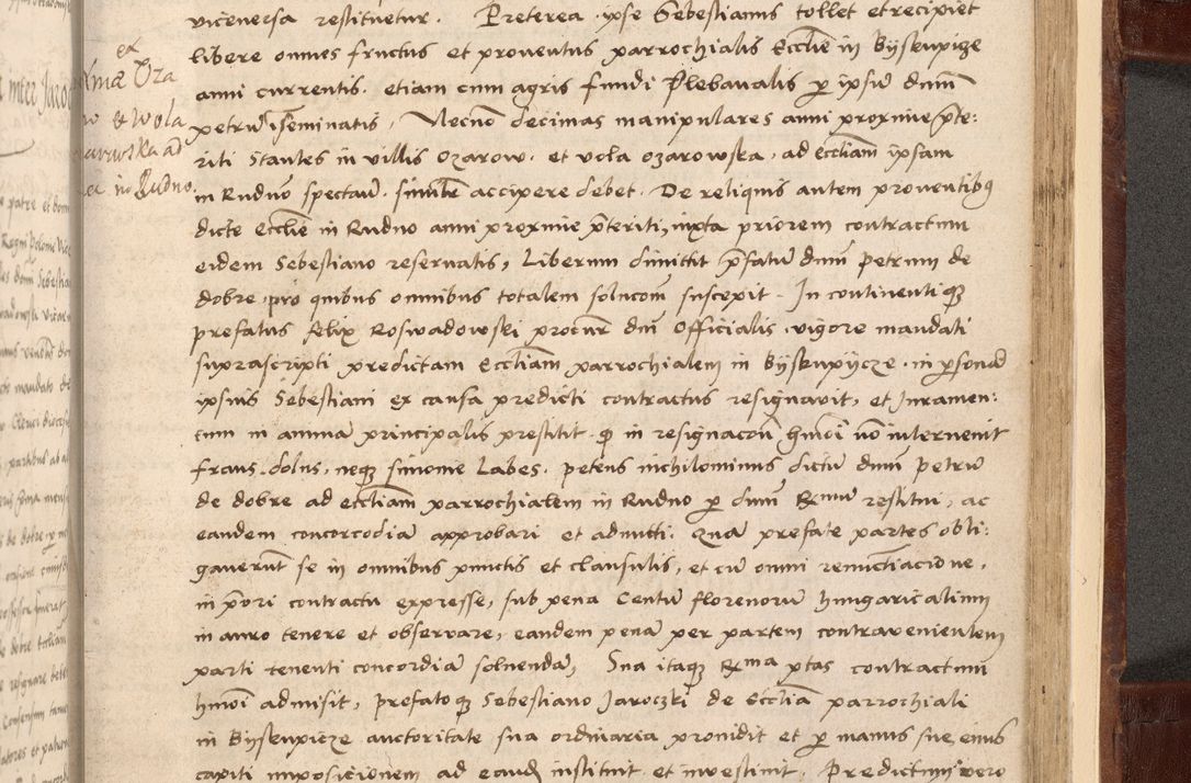 Zdjęcie nr 553 dla obiektu archiwalnego: Volumen I-um actorum coram R. D. Petro Tomicki, episcopo Cracoviensi et Regni Poloniae Vicecancellario, annoru 1524 a mense Aprili, 1525, 1526, 1527, 1528 et 1529 inclusive, quoeum indicem ad finem eiusdem voluminis videre licet.