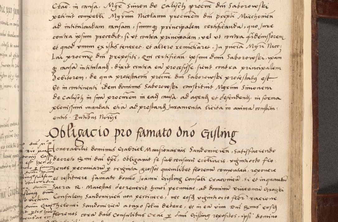 Zdjęcie nr 549 dla obiektu archiwalnego: Volumen I-um actorum coram R. D. Petro Tomicki, episcopo Cracoviensi et Regni Poloniae Vicecancellario, annoru 1524 a mense Aprili, 1525, 1526, 1527, 1528 et 1529 inclusive, quoeum indicem ad finem eiusdem voluminis videre licet.