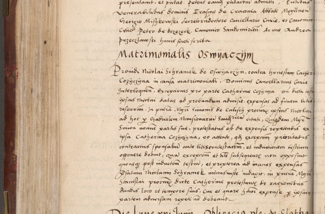Zdjęcie nr 546 dla obiektu archiwalnego: Volumen I-um actorum coram R. D. Petro Tomicki, episcopo Cracoviensi et Regni Poloniae Vicecancellario, annoru 1524 a mense Aprili, 1525, 1526, 1527, 1528 et 1529 inclusive, quoeum indicem ad finem eiusdem voluminis videre licet.