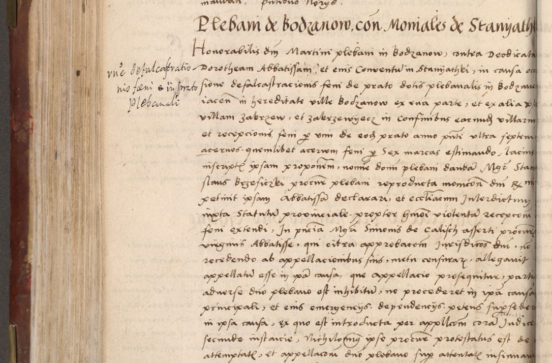 Zdjęcie nr 550 dla obiektu archiwalnego: Volumen I-um actorum coram R. D. Petro Tomicki, episcopo Cracoviensi et Regni Poloniae Vicecancellario, annoru 1524 a mense Aprili, 1525, 1526, 1527, 1528 et 1529 inclusive, quoeum indicem ad finem eiusdem voluminis videre licet.