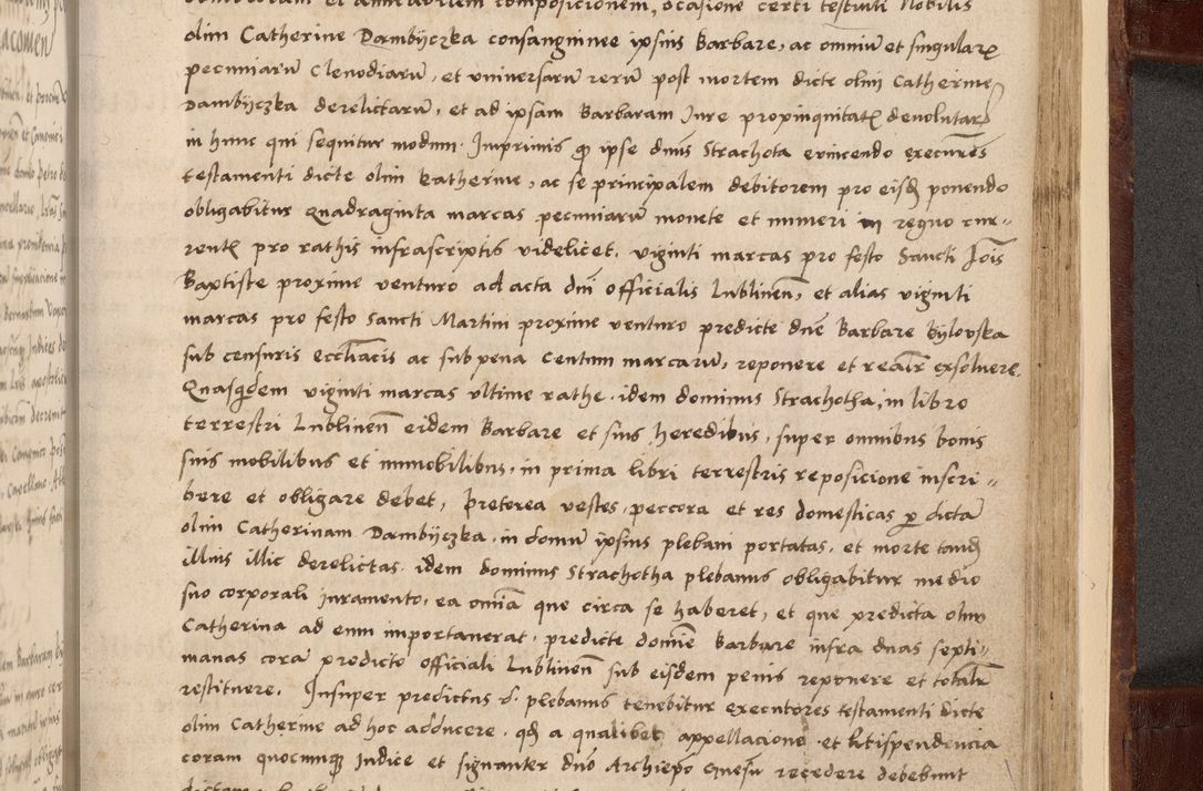 Zdjęcie nr 543 dla obiektu archiwalnego: Volumen I-um actorum coram R. D. Petro Tomicki, episcopo Cracoviensi et Regni Poloniae Vicecancellario, annoru 1524 a mense Aprili, 1525, 1526, 1527, 1528 et 1529 inclusive, quoeum indicem ad finem eiusdem voluminis videre licet.
