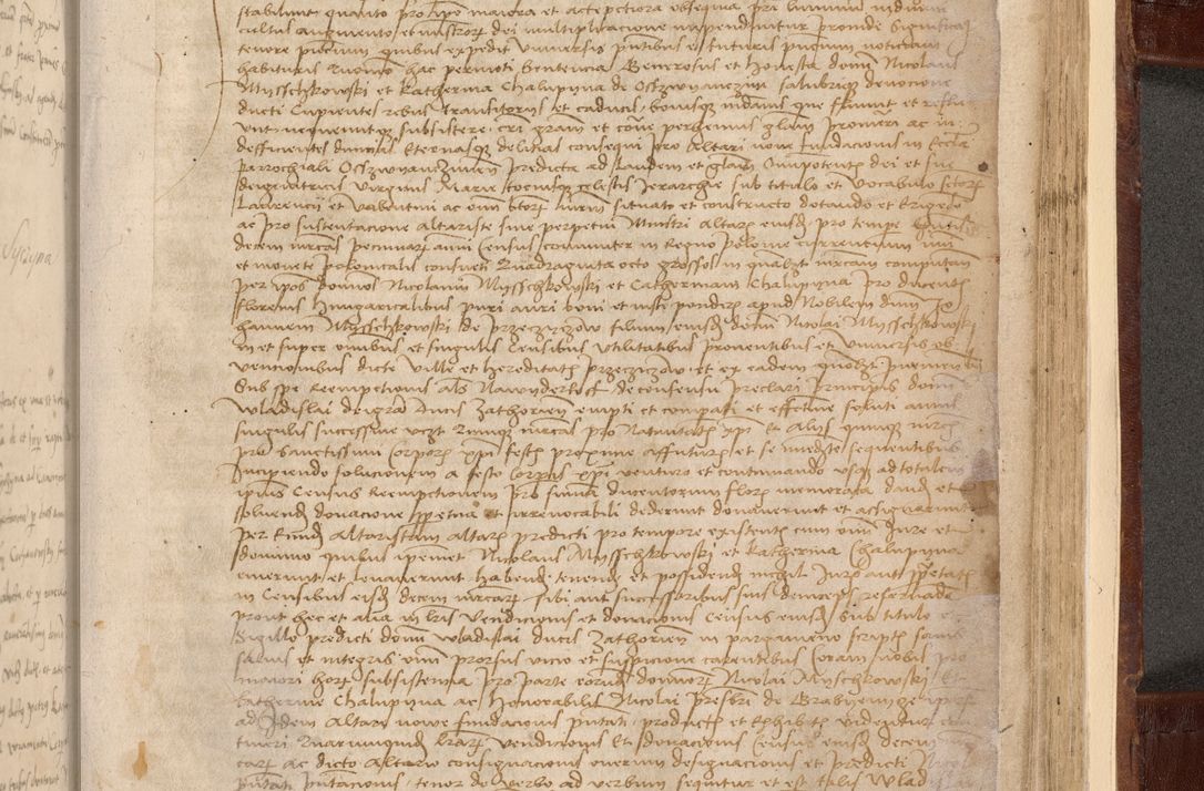 Zdjęcie nr 539 dla obiektu archiwalnego: Volumen I-um actorum coram R. D. Petro Tomicki, episcopo Cracoviensi et Regni Poloniae Vicecancellario, annoru 1524 a mense Aprili, 1525, 1526, 1527, 1528 et 1529 inclusive, quoeum indicem ad finem eiusdem voluminis videre licet.