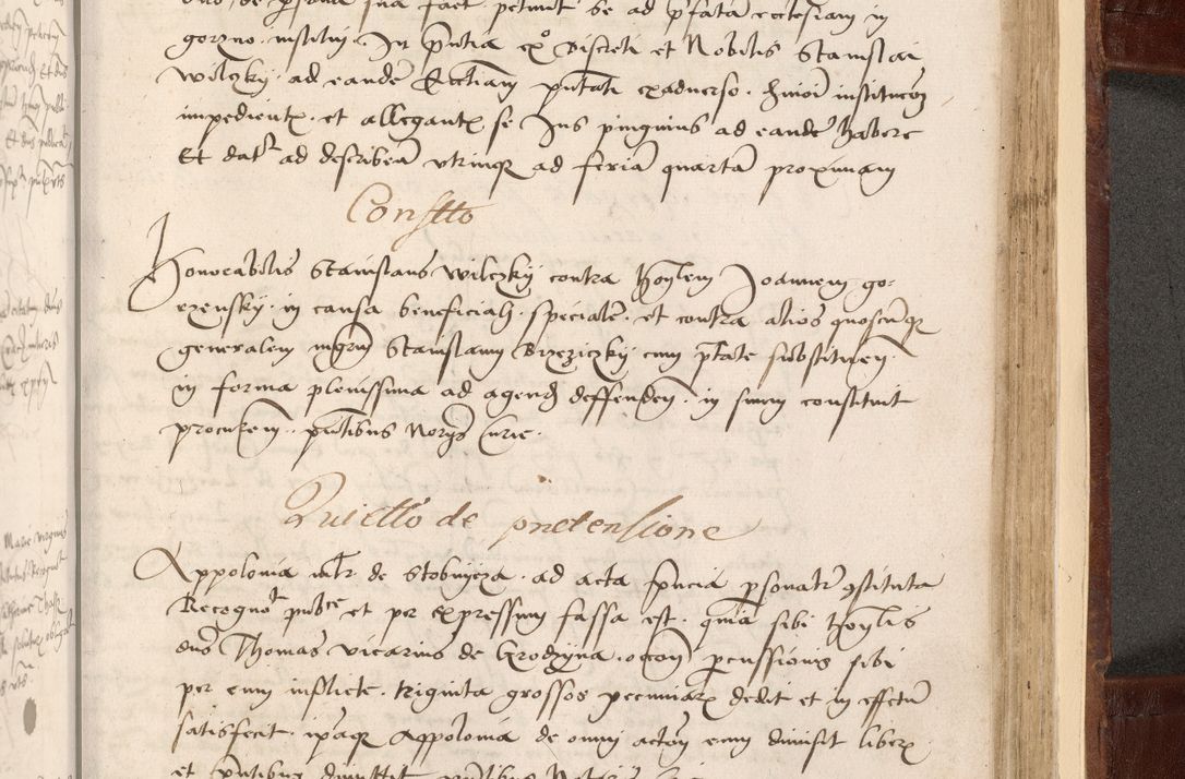 Zdjęcie nr 529 dla obiektu archiwalnego: Volumen I-um actorum coram R. D. Petro Tomicki, episcopo Cracoviensi et Regni Poloniae Vicecancellario, annoru 1524 a mense Aprili, 1525, 1526, 1527, 1528 et 1529 inclusive, quoeum indicem ad finem eiusdem voluminis videre licet.