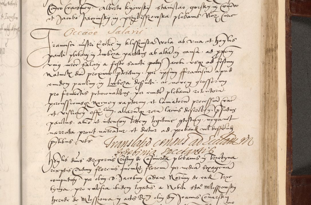 Zdjęcie nr 525 dla obiektu archiwalnego: Volumen I-um actorum coram R. D. Petro Tomicki, episcopo Cracoviensi et Regni Poloniae Vicecancellario, annoru 1524 a mense Aprili, 1525, 1526, 1527, 1528 et 1529 inclusive, quoeum indicem ad finem eiusdem voluminis videre licet.