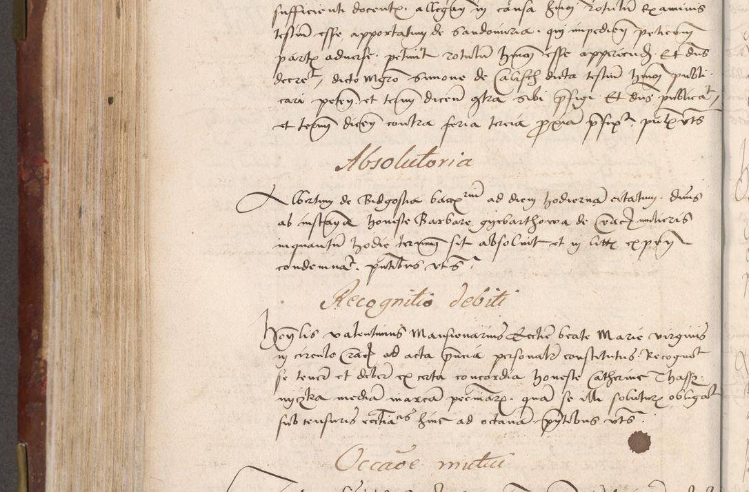 Zdjęcie nr 528 dla obiektu archiwalnego: Volumen I-um actorum coram R. D. Petro Tomicki, episcopo Cracoviensi et Regni Poloniae Vicecancellario, annoru 1524 a mense Aprili, 1525, 1526, 1527, 1528 et 1529 inclusive, quoeum indicem ad finem eiusdem voluminis videre licet.