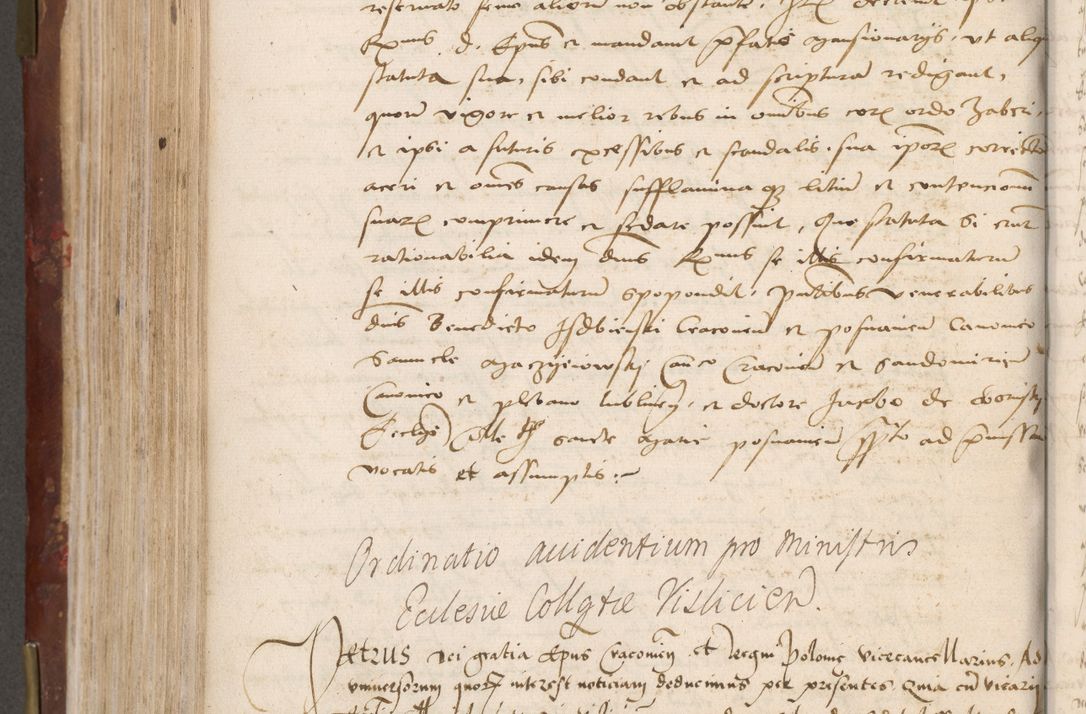 Zdjęcie nr 520 dla obiektu archiwalnego: Volumen I-um actorum coram R. D. Petro Tomicki, episcopo Cracoviensi et Regni Poloniae Vicecancellario, annoru 1524 a mense Aprili, 1525, 1526, 1527, 1528 et 1529 inclusive, quoeum indicem ad finem eiusdem voluminis videre licet.