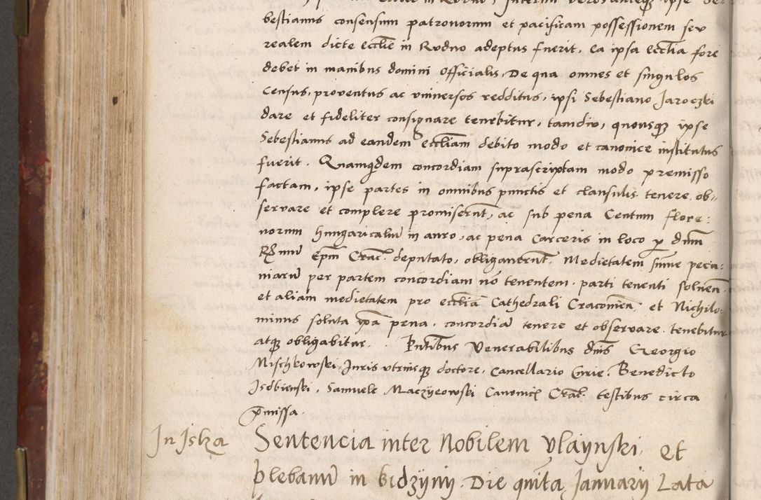 Zdjęcie nr 506 dla obiektu archiwalnego: Volumen I-um actorum coram R. D. Petro Tomicki, episcopo Cracoviensi et Regni Poloniae Vicecancellario, annoru 1524 a mense Aprili, 1525, 1526, 1527, 1528 et 1529 inclusive, quoeum indicem ad finem eiusdem voluminis videre licet.
