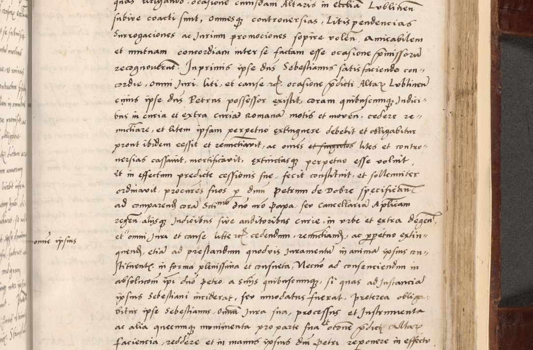 Zdjęcie nr 505 dla obiektu archiwalnego: Volumen I-um actorum coram R. D. Petro Tomicki, episcopo Cracoviensi et Regni Poloniae Vicecancellario, annoru 1524 a mense Aprili, 1525, 1526, 1527, 1528 et 1529 inclusive, quoeum indicem ad finem eiusdem voluminis videre licet.
