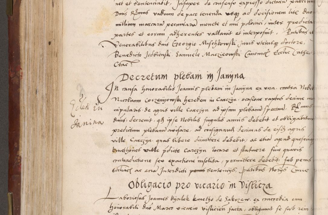 Zdjęcie nr 496 dla obiektu archiwalnego: Volumen I-um actorum coram R. D. Petro Tomicki, episcopo Cracoviensi et Regni Poloniae Vicecancellario, annoru 1524 a mense Aprili, 1525, 1526, 1527, 1528 et 1529 inclusive, quoeum indicem ad finem eiusdem voluminis videre licet.