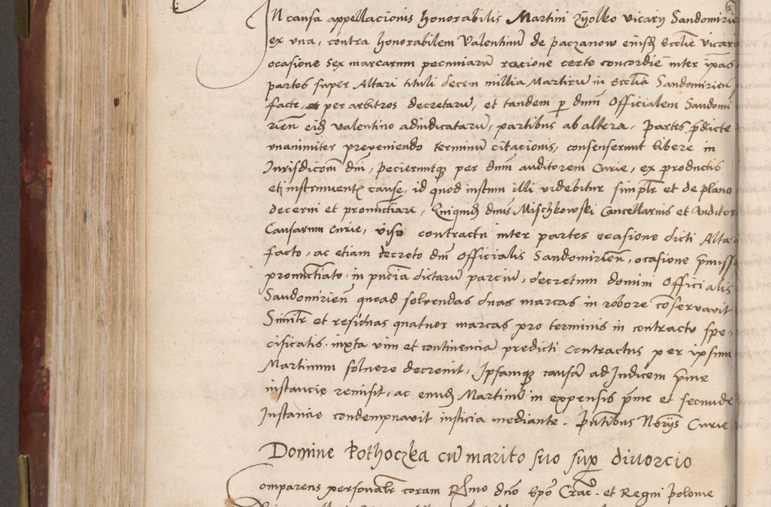 Zdjęcie nr 494 dla obiektu archiwalnego: Volumen I-um actorum coram R. D. Petro Tomicki, episcopo Cracoviensi et Regni Poloniae Vicecancellario, annoru 1524 a mense Aprili, 1525, 1526, 1527, 1528 et 1529 inclusive, quoeum indicem ad finem eiusdem voluminis videre licet.