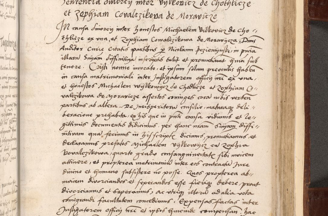 Zdjęcie nr 491 dla obiektu archiwalnego: Volumen I-um actorum coram R. D. Petro Tomicki, episcopo Cracoviensi et Regni Poloniae Vicecancellario, annoru 1524 a mense Aprili, 1525, 1526, 1527, 1528 et 1529 inclusive, quoeum indicem ad finem eiusdem voluminis videre licet.