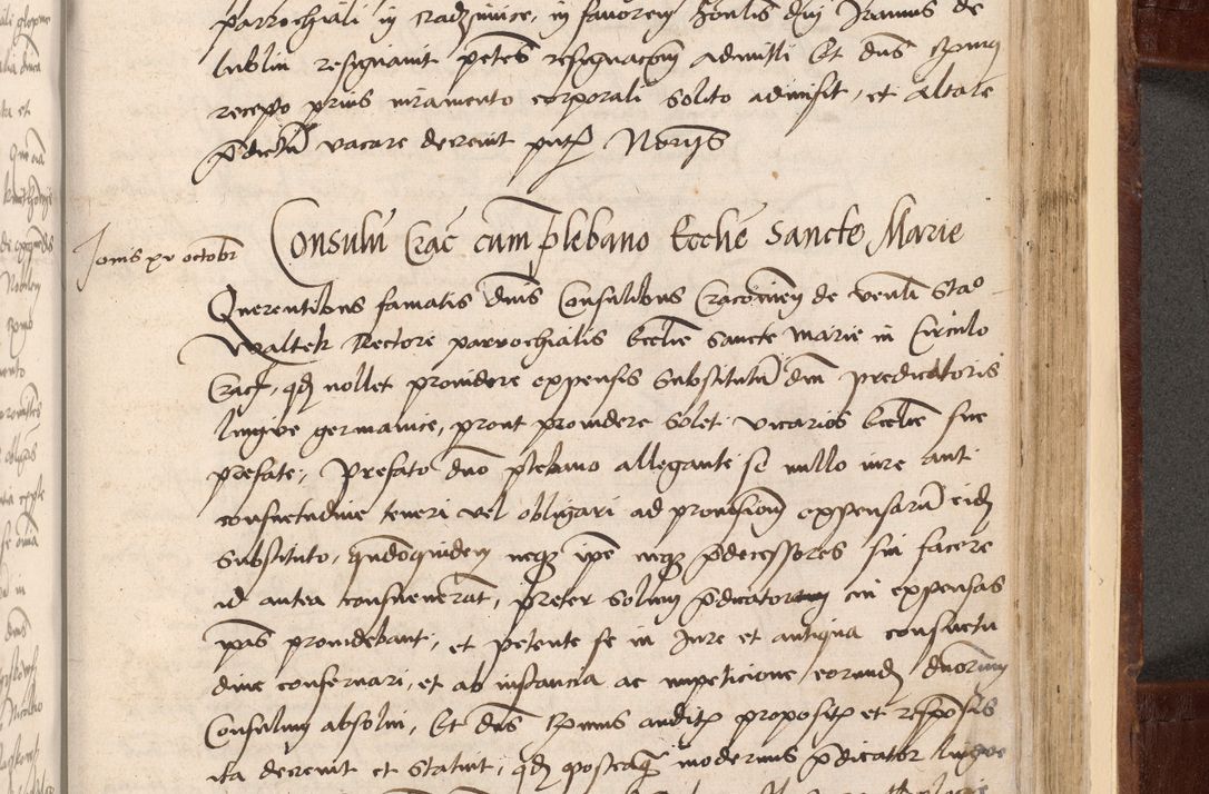 Zdjęcie nr 483 dla obiektu archiwalnego: Volumen I-um actorum coram R. D. Petro Tomicki, episcopo Cracoviensi et Regni Poloniae Vicecancellario, annoru 1524 a mense Aprili, 1525, 1526, 1527, 1528 et 1529 inclusive, quoeum indicem ad finem eiusdem voluminis videre licet.