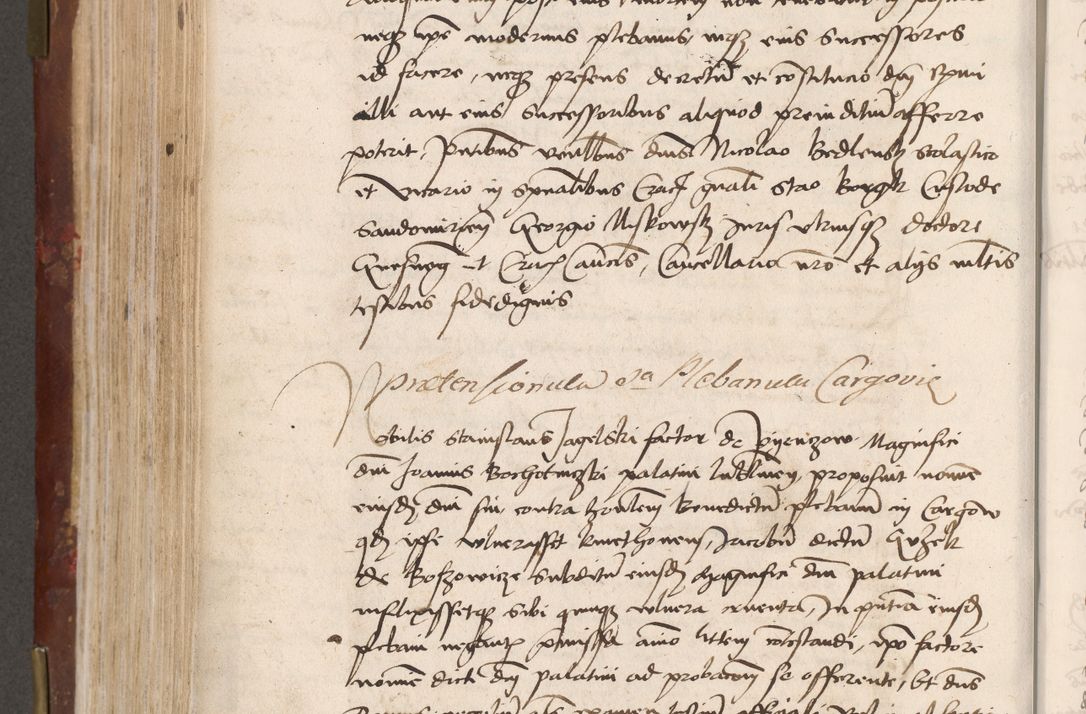 Zdjęcie nr 484 dla obiektu archiwalnego: Volumen I-um actorum coram R. D. Petro Tomicki, episcopo Cracoviensi et Regni Poloniae Vicecancellario, annoru 1524 a mense Aprili, 1525, 1526, 1527, 1528 et 1529 inclusive, quoeum indicem ad finem eiusdem voluminis videre licet.