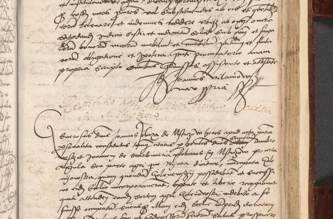 Zdjęcie nr 479 dla obiektu archiwalnego: Volumen I-um actorum coram R. D. Petro Tomicki, episcopo Cracoviensi et Regni Poloniae Vicecancellario, annoru 1524 a mense Aprili, 1525, 1526, 1527, 1528 et 1529 inclusive, quoeum indicem ad finem eiusdem voluminis videre licet.