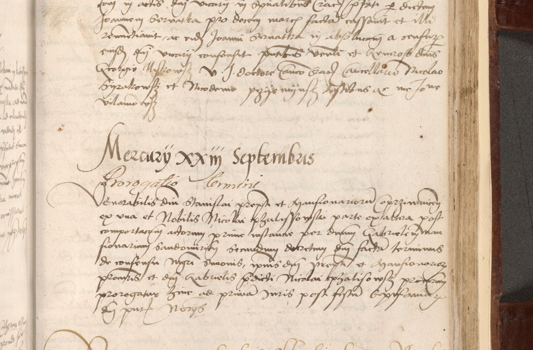 Zdjęcie nr 469 dla obiektu archiwalnego: Volumen I-um actorum coram R. D. Petro Tomicki, episcopo Cracoviensi et Regni Poloniae Vicecancellario, annoru 1524 a mense Aprili, 1525, 1526, 1527, 1528 et 1529 inclusive, quoeum indicem ad finem eiusdem voluminis videre licet.