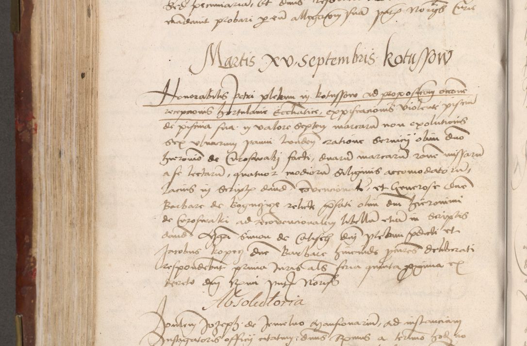 Zdjęcie nr 462 dla obiektu archiwalnego: Volumen I-um actorum coram R. D. Petro Tomicki, episcopo Cracoviensi et Regni Poloniae Vicecancellario, annoru 1524 a mense Aprili, 1525, 1526, 1527, 1528 et 1529 inclusive, quoeum indicem ad finem eiusdem voluminis videre licet.